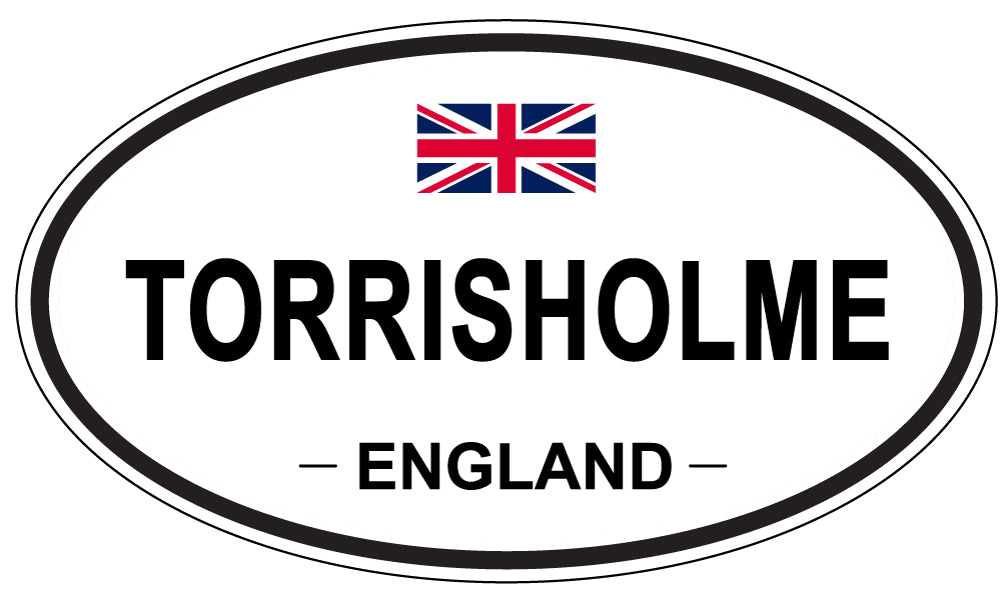 TORRISHOLME, England - Oval Magnet