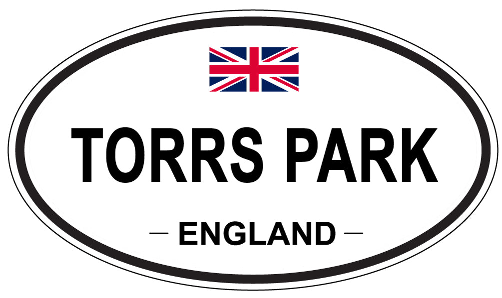 TORRS PARK, England - Oval Magnet