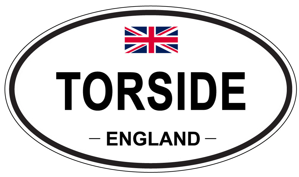 TORSIDE, England - Oval Magnet