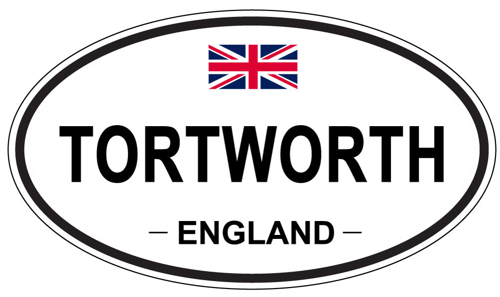 TORTWORTH, England - Oval Magnet