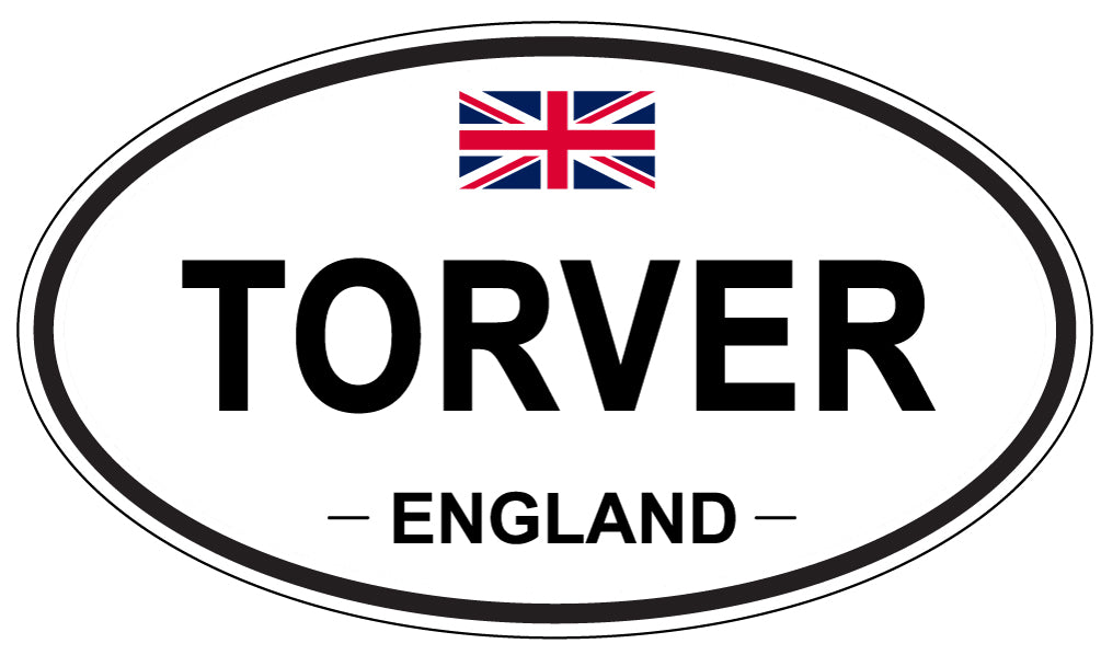 TORVER, England - Oval Magnet