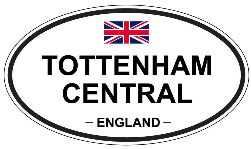 TOTTENHAM CENTRAL, England - Oval Magnet