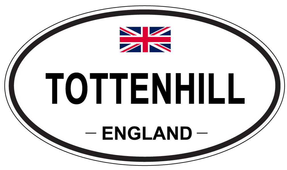 TOTTENHILL, England - Oval Magnet