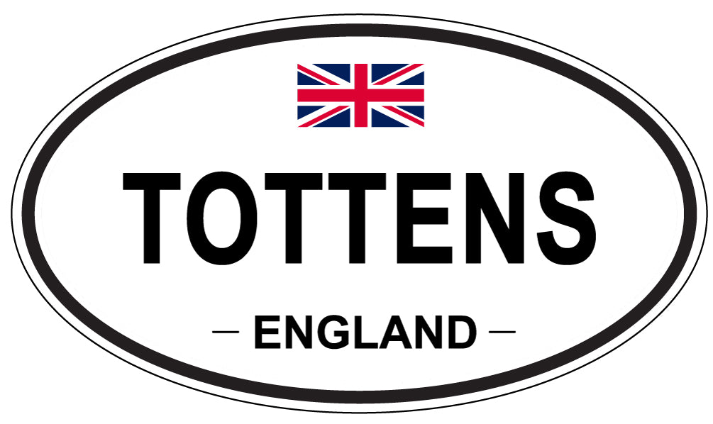 TOTTENS, England - Oval Magnet