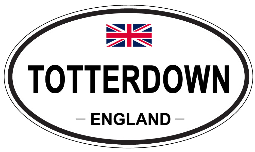 TOTTERDOWN, England - Oval Magnet