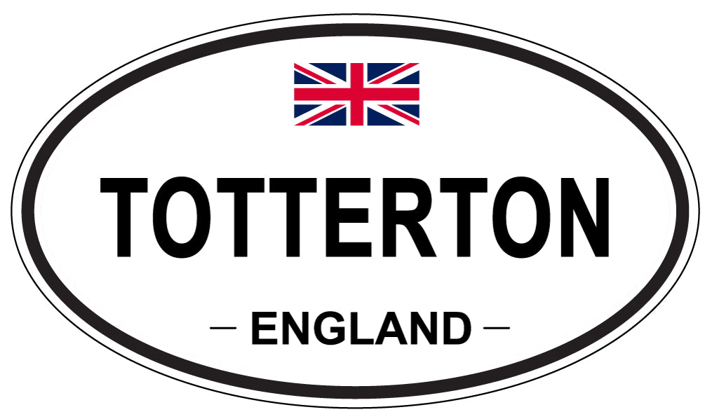 TOTTERTON, England - Oval Magnet