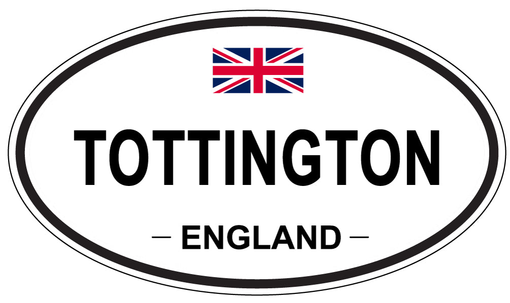 TOTTINGTON, England - Oval Magnet