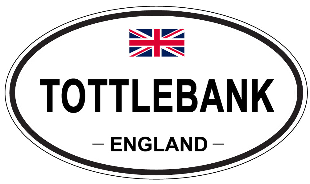 TOTTLEBANK, England - Oval Magnet