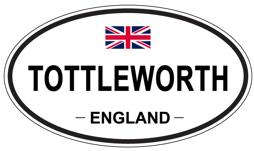 TOTTLEWORTH, England - Oval Magnet