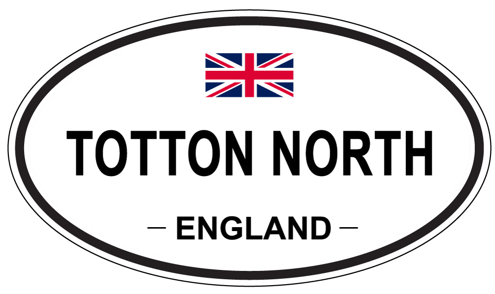 TOTTON NORTH, England - Oval Magnet