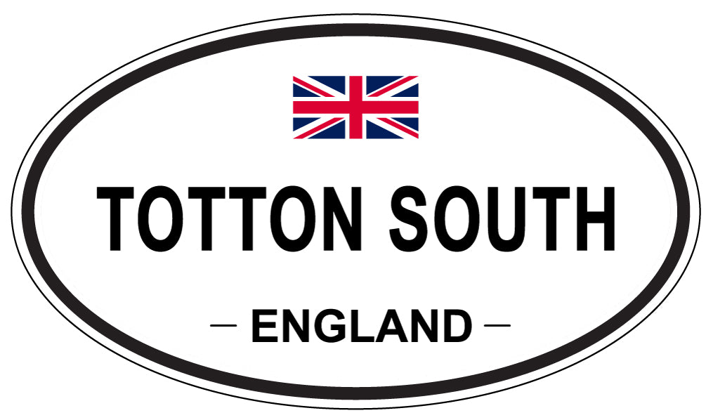 TOTTON SOUTH, England - Oval Magnet