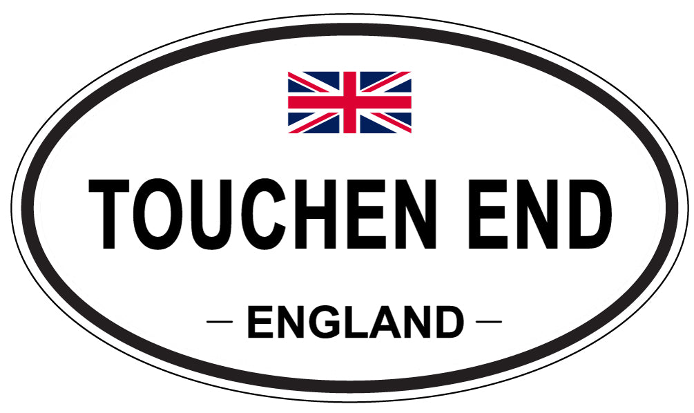 TOUCHEN END, England - Oval Magnet