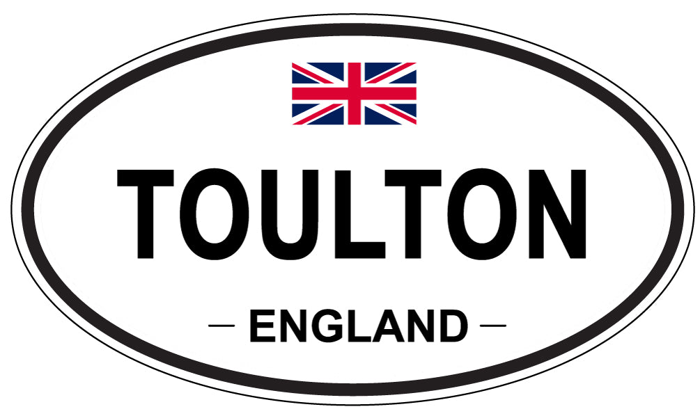 TOULTON, England - Oval Magnet