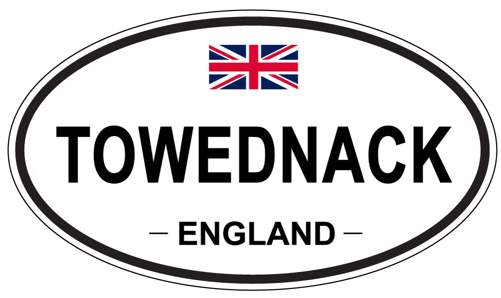 TOWEDNACK, England - Oval Magnet