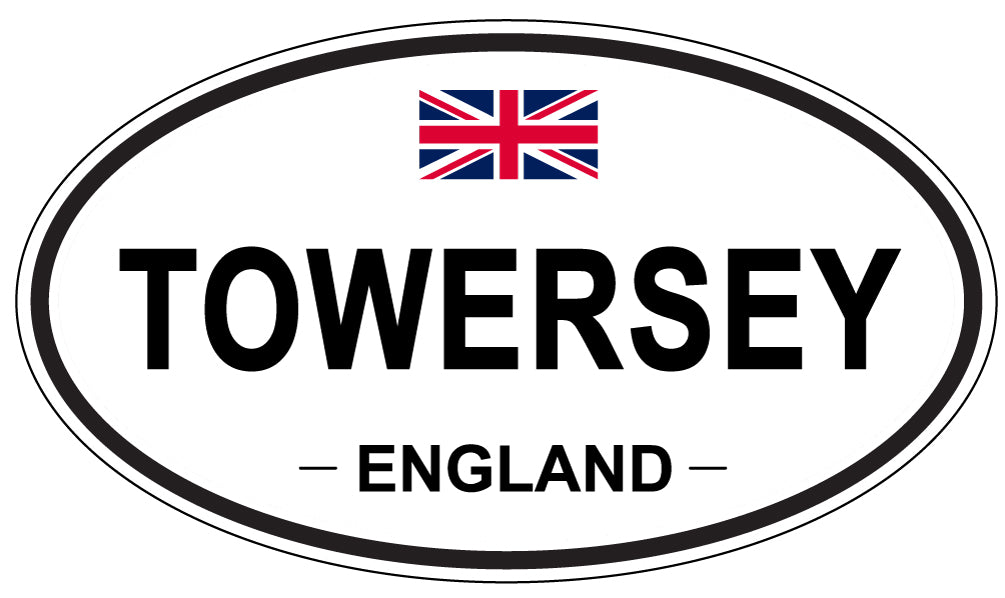 TOWERSEY, England - Oval Magnet