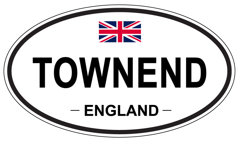 TOWNEND, England - Oval Magnet