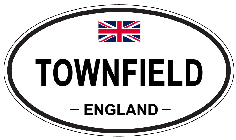TOWNFIELD, England - Oval Magnet