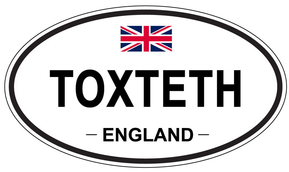 TOXTETH, England - Oval Magnet