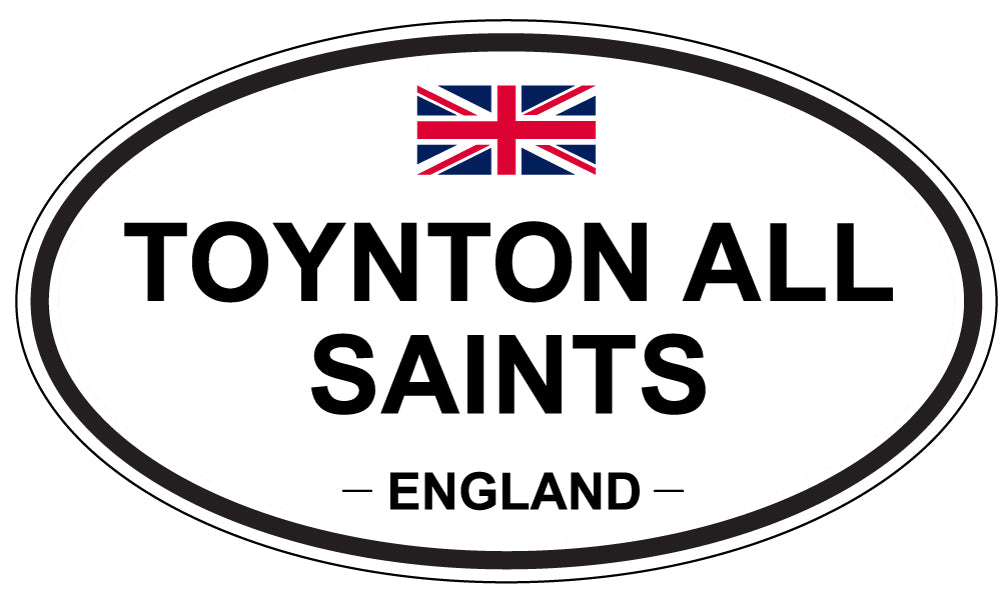 TOYNTON ALL SAINTS, England - Oval Magnet