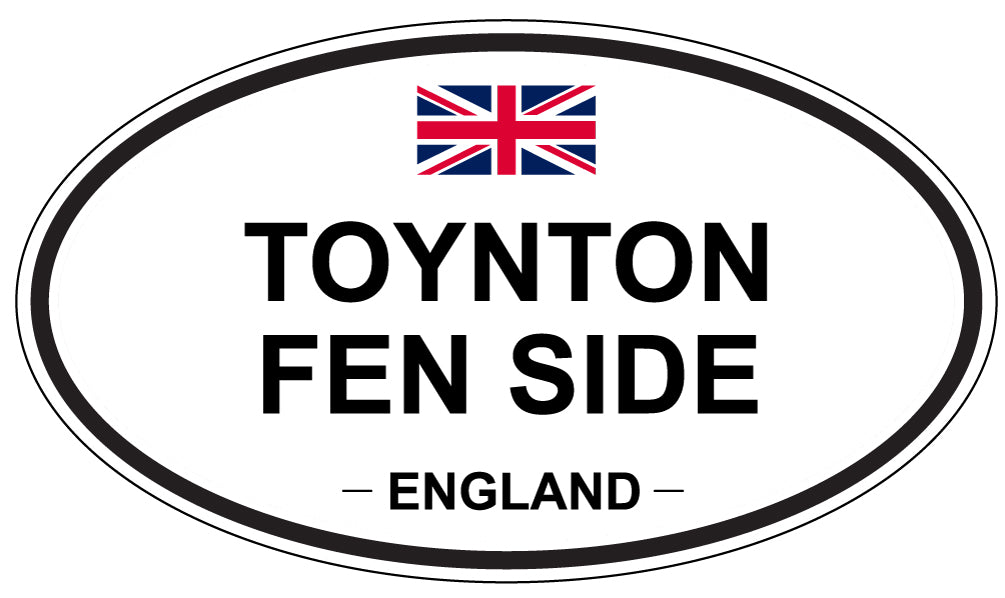 TOYNTON FEN SIDE, England - Oval Magnet