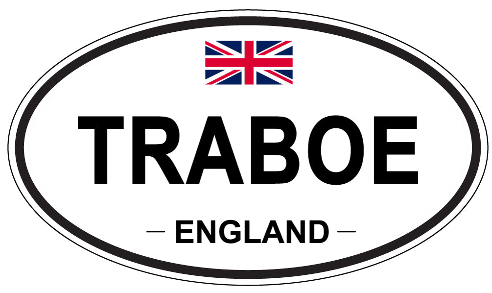 TRABOE, England - Oval Magnet