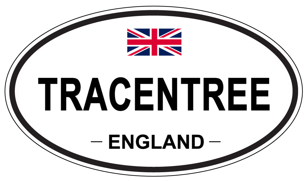 TRACENTREE, England - Oval Magnet