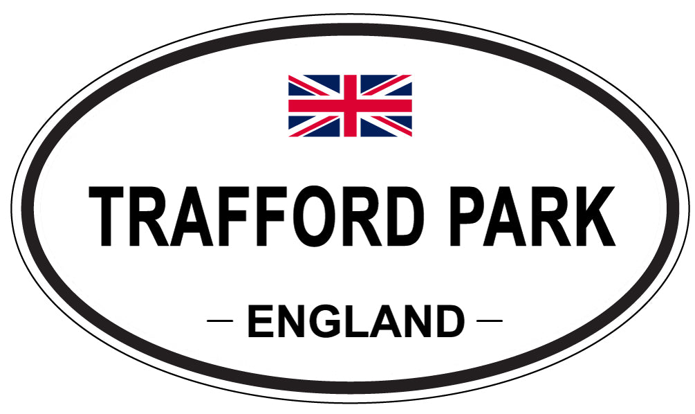 TRAFFORD PARK, England - Oval Magnet