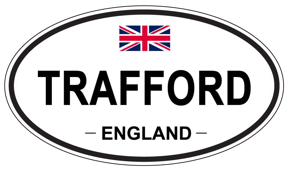 TRAFFORD, England - Oval Magnet