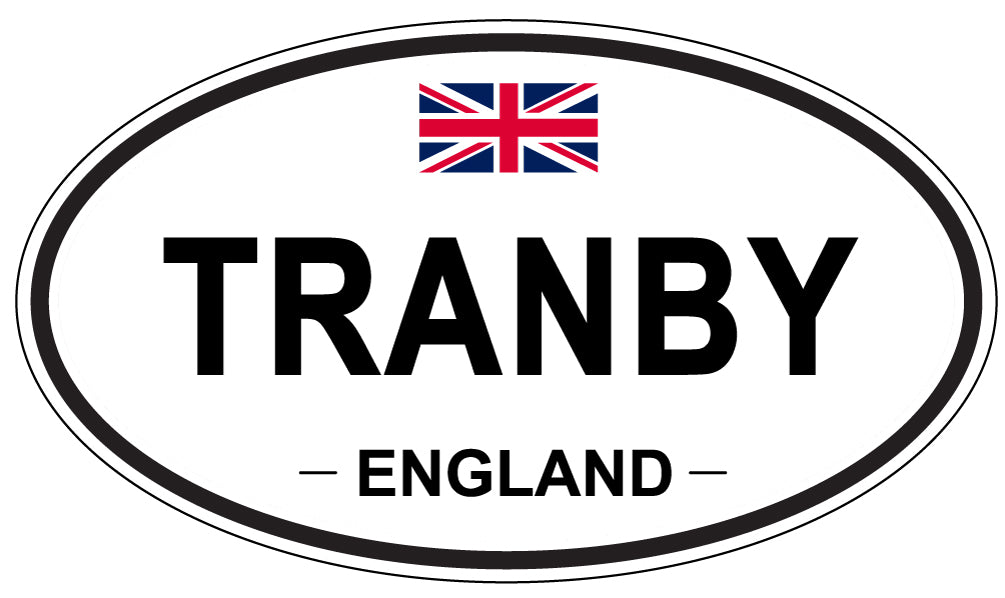 TRANBY, England - Oval Magnet