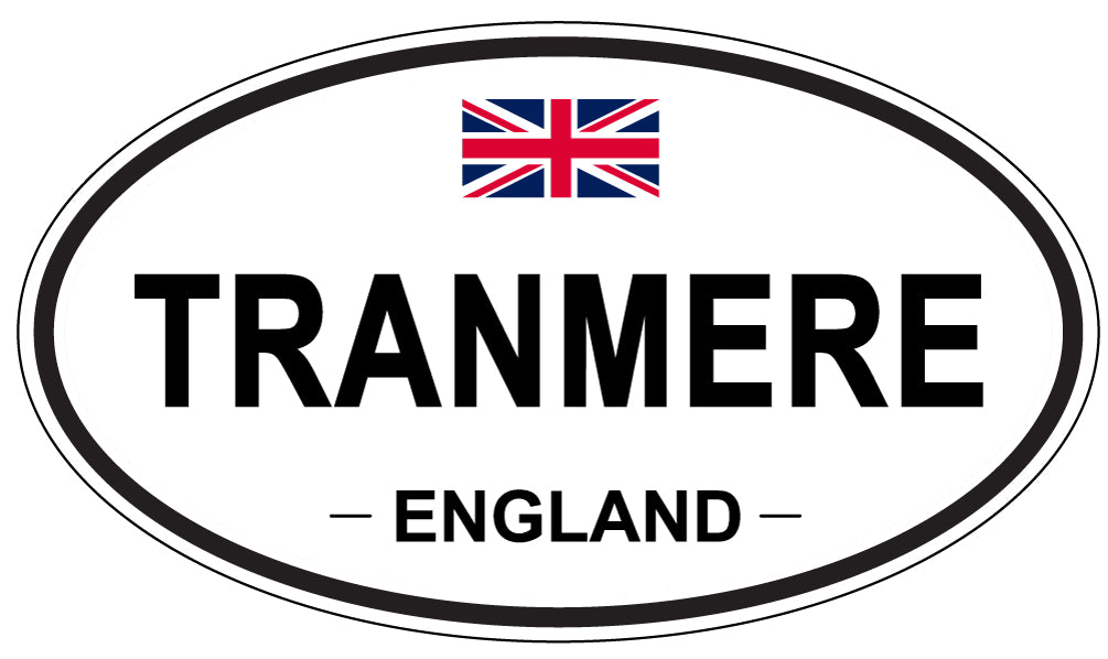 TRANMERE, England - Oval Magnet