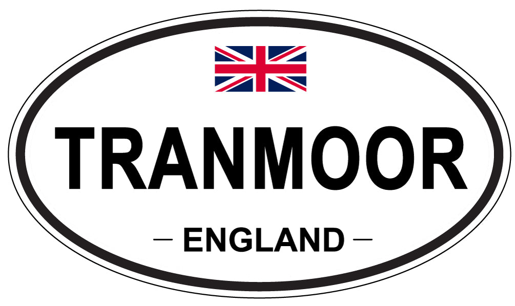 TRANMOOR, England - Oval Magnet