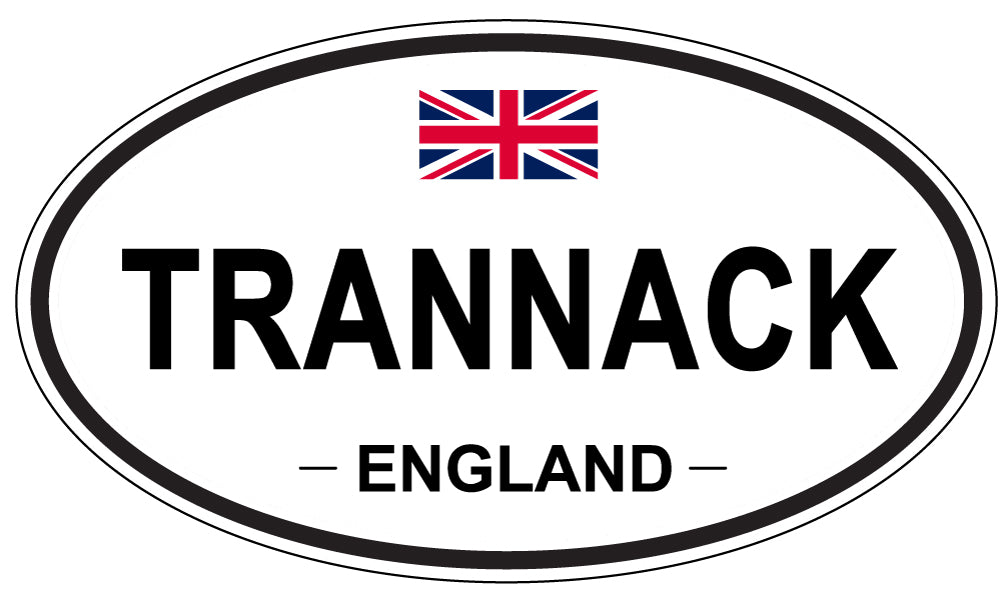 TRANNACK, England - Oval Magnet