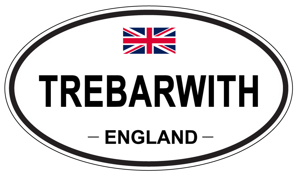 TREBARWITH, England - Oval Magnet