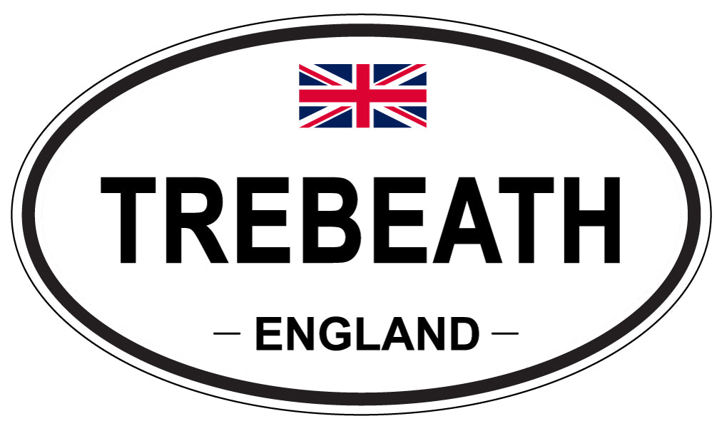 TREBEATH, England - Oval Magnet