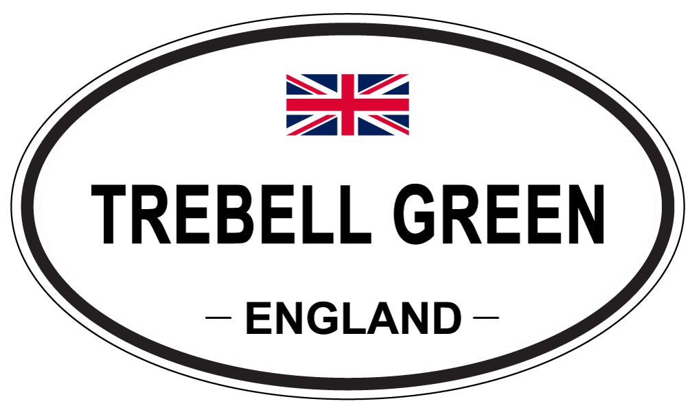TREBELL GREEN, England - Oval Magnet