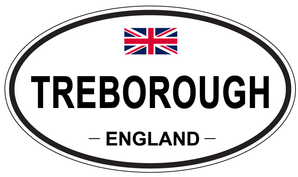 TREBOROUGH, England - Oval Magnet