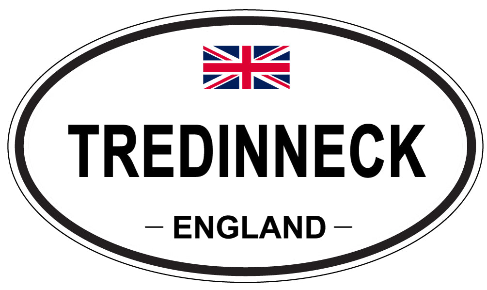 TREDINNECK, England - Oval Magnet