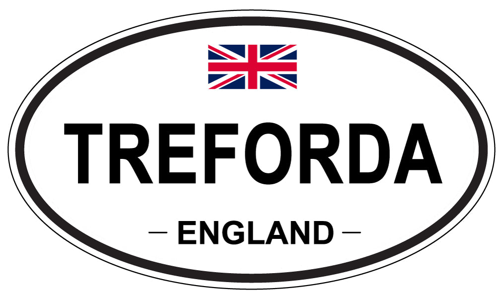 TREFORDA, England - Oval Magnet