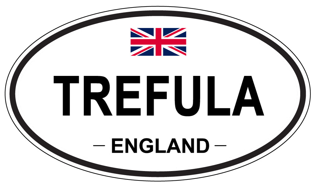 TREFULA, England - Oval Magnet