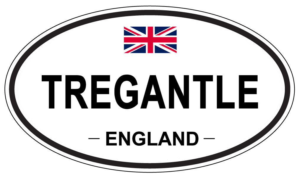 TREGANTLE, England - Oval Magnet