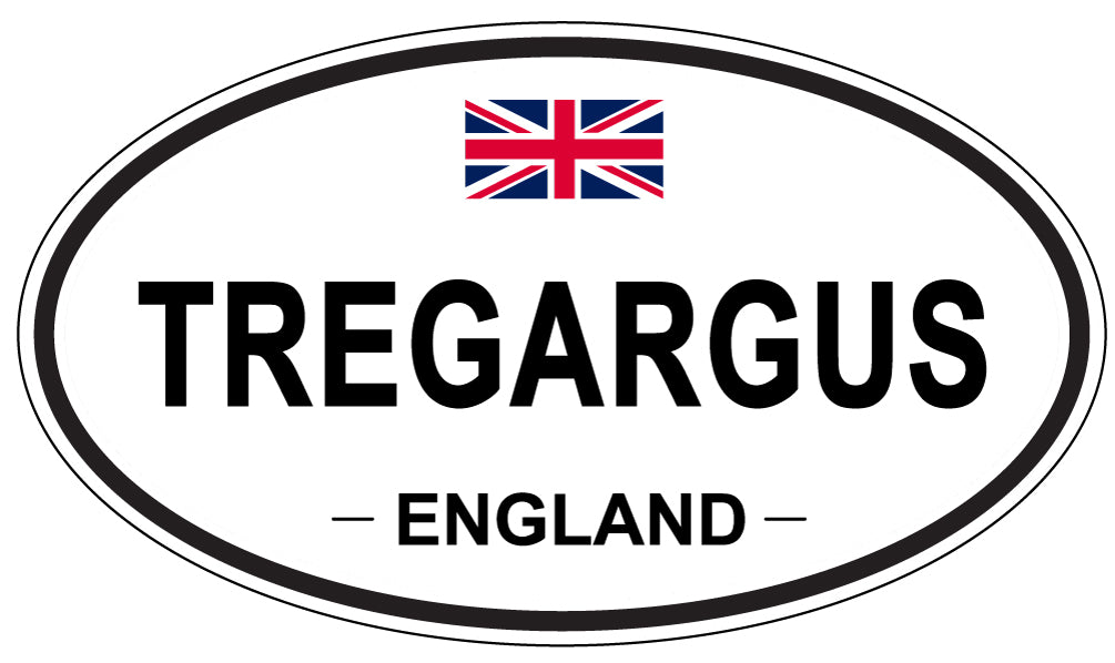 TREGARGUS, England - Oval Magnet