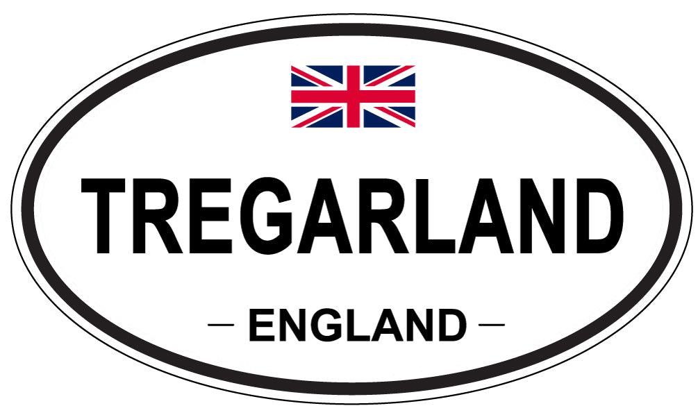 TREGARLAND, England - Oval Magnet
