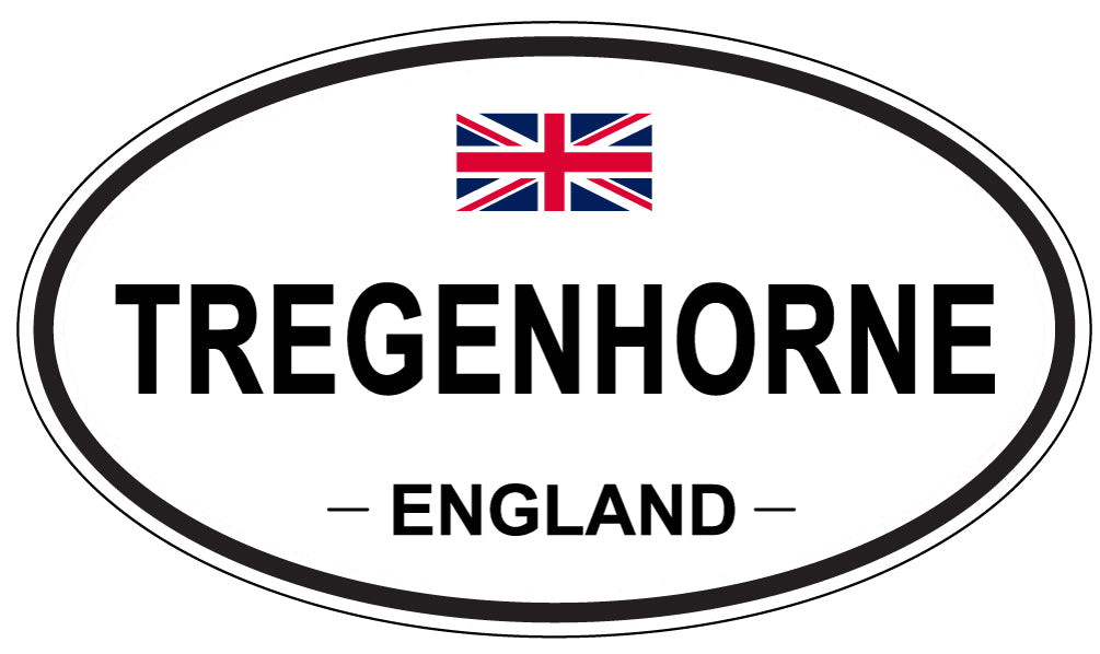 TREGENHORNE, England - Oval Magnet