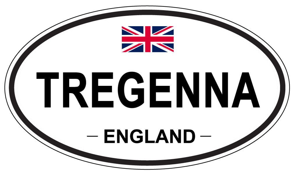 TREGENNA, England - Oval Magnet