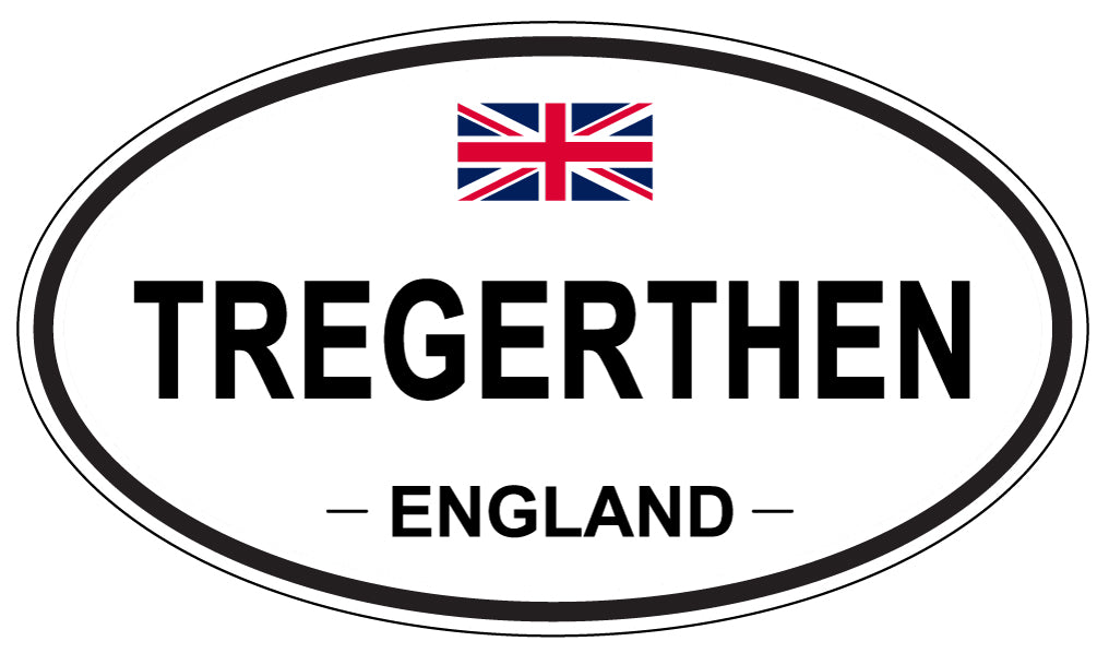 TREGERTHEN, England - Oval Magnet