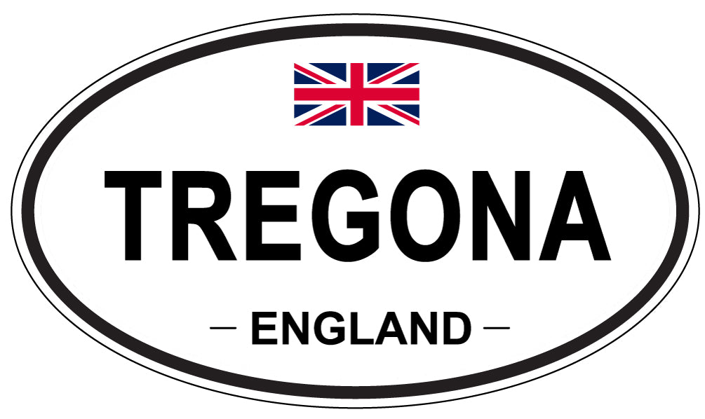 TREGONA, England - Oval Magnet