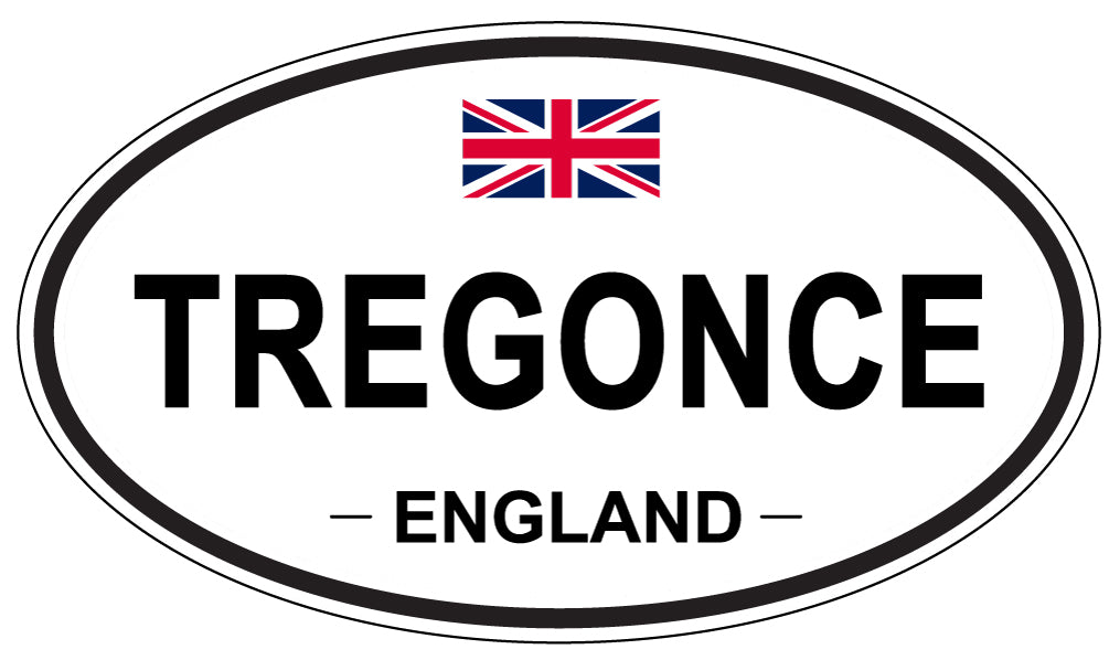 TREGONCE, England - Oval Magnet