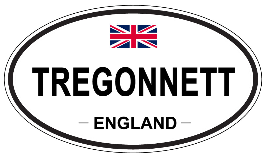 TREGONNETT, England - Oval Magnet