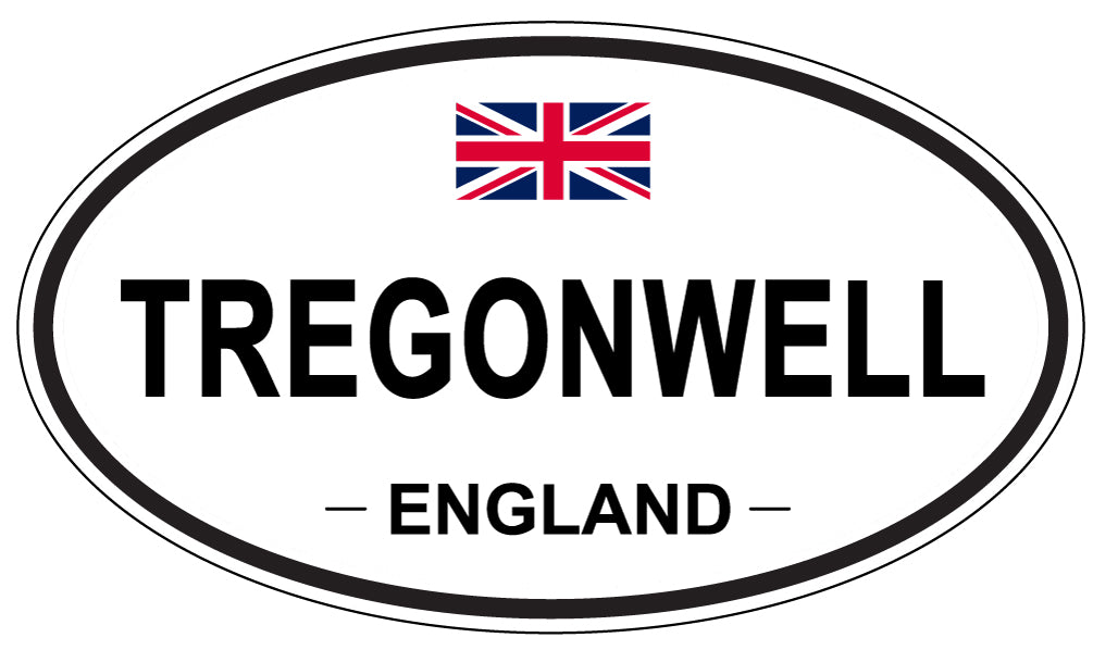 TREGONWELL, England - Oval Magnet