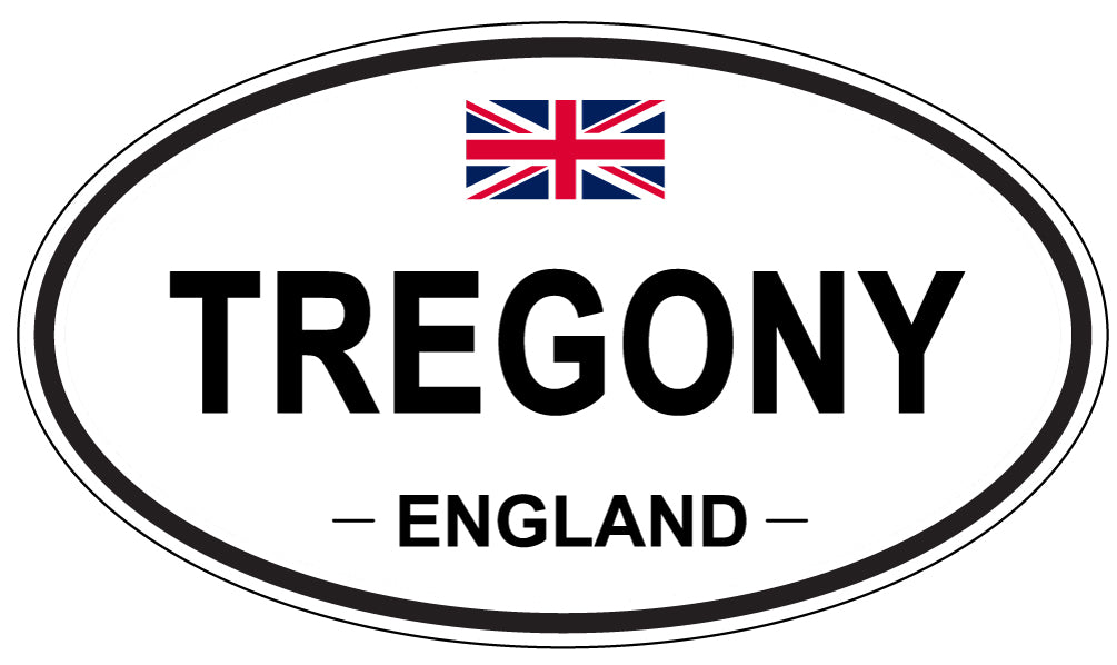 TREGONY, England - Oval Magnet